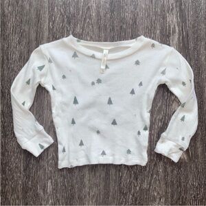 Rylee + Cru pines print long sleeve thermal shirt
3-6 months